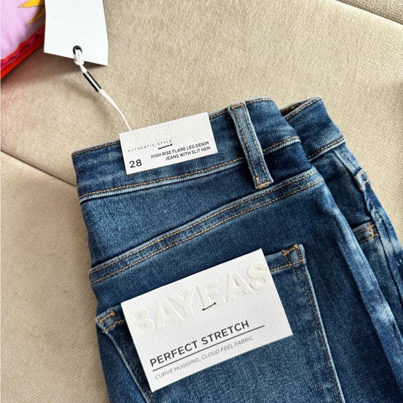 Bayeas Split Flare Jeans - Picture 2 of 4